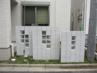 の化粧ブロック・ガラスブロック